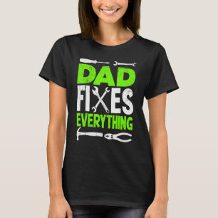 Papa repareert alles hobbyist schroevendraaier vad t-shirt