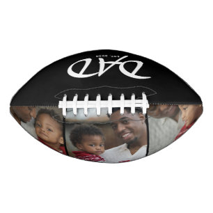 Papa Richtte Bold Zwart 3 Foto American Football