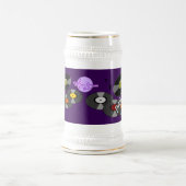 Papa Rocks MoonDreams Retro Records Beer Stein Bierpul (Center)