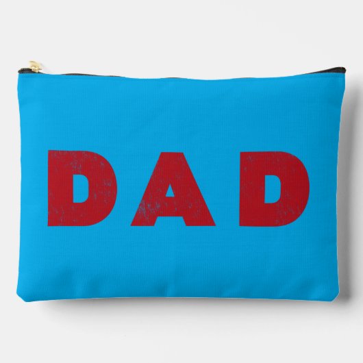 Papa [Rode verweerde tekst] Etui (Voorkant)