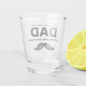 Papa roept de Shots | Funny Shot Glass for Dad Glas (Achterkant)
