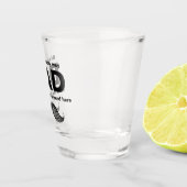 Papa roept de Shots | Funny Shot Glass for Dad Glas (Rechts)