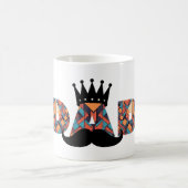 Papa Royale génial : Mug Motif géométrique (Centre)