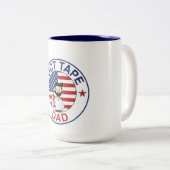 Papa Ruban Adhésif - Mug (Devant droit)