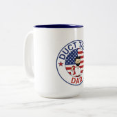 Papa Ruban Adhésif - Mug (Devant gauche)