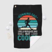 Papa runnen golfhanddoek (Insitu)