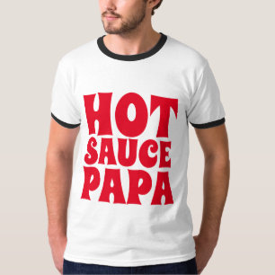 PAPA SAUCE CHAUDE MENS PAPA T-SHIRTS PAPA