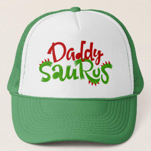 Papa Saurus Dinosaur Trucker Pet