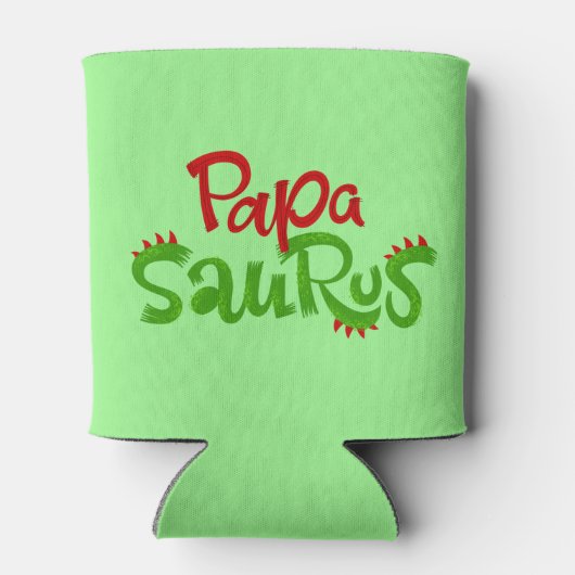 Papa Saurus Graphic Blikjeskoeler (Achterkant)