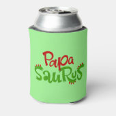 Papa Saurus Graphic Blikjeskoeler (Blikje Achterkant)