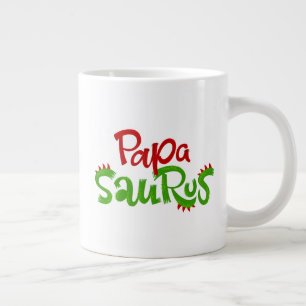 Papa Saurus Graphic Extra Grote Beker