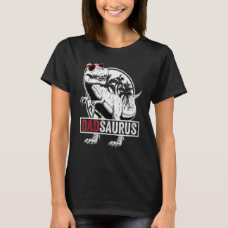 Papa Saurus rex Mannen Vaderdag T-shirt
