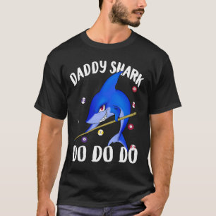 Papa Shark Billiards T-shirt