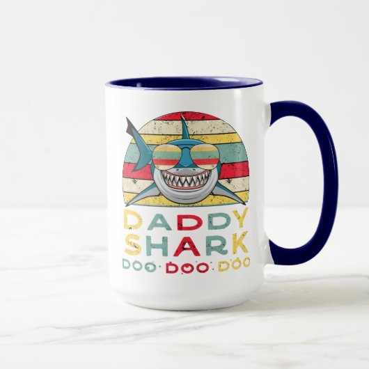  papa Shark "Doo Doo Doo Doo" Mok (Rechts)