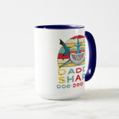  papa Shark "Doo Doo Doo Doo" Mok (Voorkant rechts)