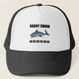 Papa Shark Funny Trucker Pet