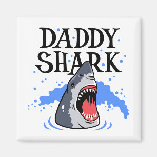 Papa Shark - Great White Magneet