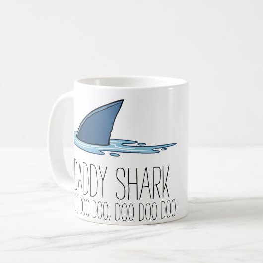 Papa Shark Mug (Devant gauche)