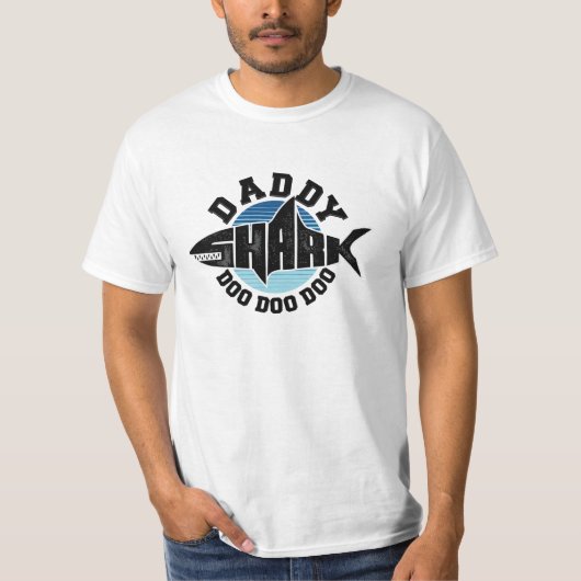 Papa Shark T-shirt (Voorkant)