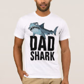 PAPA SHARK T-SHIRTS FUNNY (Devant)