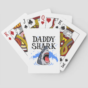 Papa Shark - White Pokerkaarten