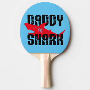 Papa Shark Worn Graphic Tafeltennisbatje