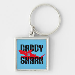 Papa Sharp versleten grafisch Sleutelhanger