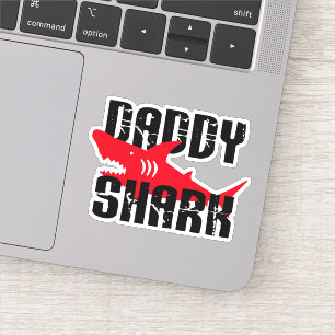 Papa Sharp versleten grafisch Sticker