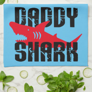 Papa Sharp versleten grafisch Theedoek
