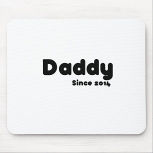 Papa sinds 2014. Vaderdag cadeau Muismat