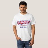 PAPA—sinds 2015 T-shirt (Voorkant volledig)