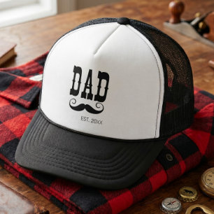 Papa Sinds Snorbaard jaar western vintage Trucker Pet
