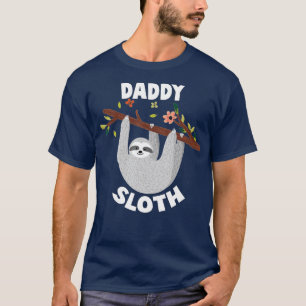Papa Sloth Matching Family s voor vrouwen T-shirt