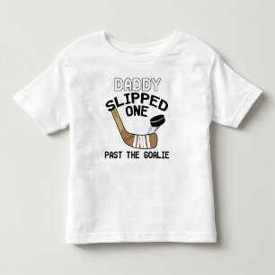 Papa Sluipte Eentje Voorbij De Keeper Grappig Hock Kinder Shirts