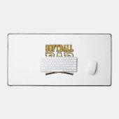 Papa Softball Gravure Vintage Graphique de Batte_1 (Clavier et souris)