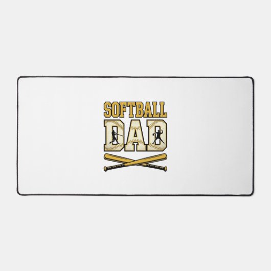 Papa Softball Gravure Vintage Graphique de Batte_1 (Recto)