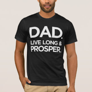 Papa - Star Trek - Live Long & Prosper T-shirt