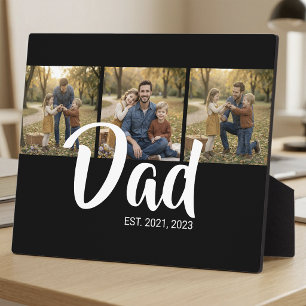 Papa Stelde Elegant Schrift Zwart 3 Foto Fotoplaat