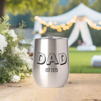 Papa Stelde Geschenk Moderne Typografie Vaderdag