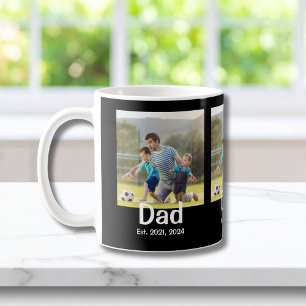 Papa Stichtte Zwarte 3 Foto Koffiemok