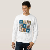 Papa Sweatshirt photo pour Fête des pères (Devant entier)