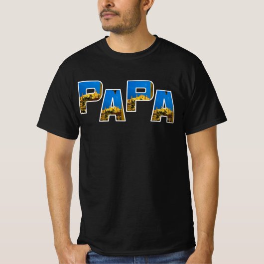 PAPA. T-SHIRT (Voorkant)
