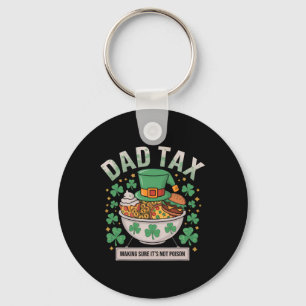 Papa Tax Zorgt Dat Het Niet Giftig Is St. Patrick' Sleutelhanger