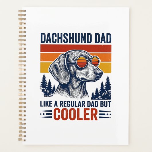 Papa teckel comme un papa normal mais plus cool T- (Devant)