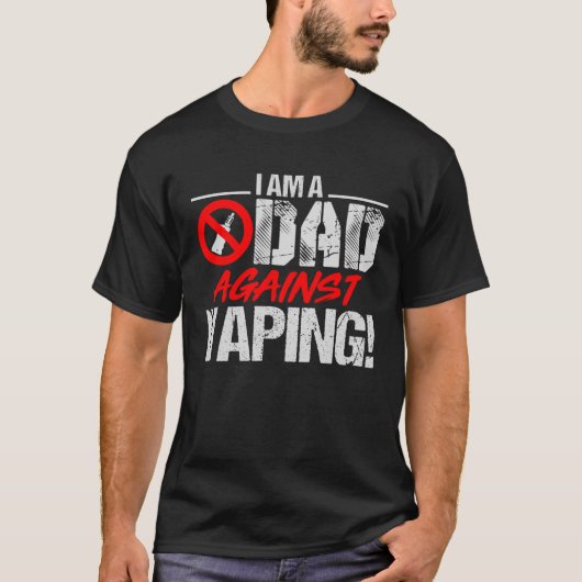Papa tegen vapende vaders t-shirt (Voorkant)