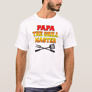 Papa The Grill Master T-shirt