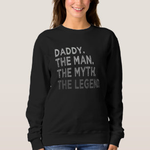 Papa The Man The Myth Legend Papa Vaderdag Trui