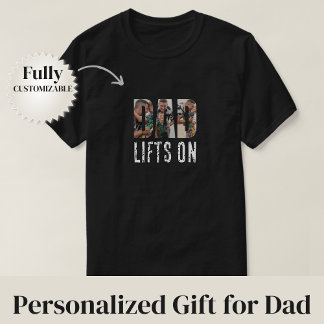 Papa tilt omhoog t-shirt