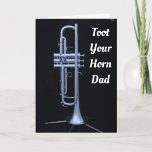 **PAPA** TOETER OP JE EIGEN HOORN OP "JE VERJAARDA KAART
