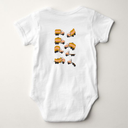Papa Trucker Romper (Achterkant)